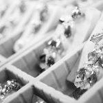 coffret à bijoux couleur argent